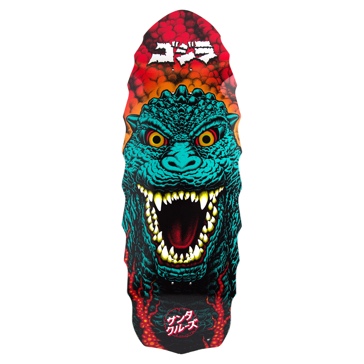 Santa Cruz x Godzilla Destroyer Skate Deck - 11.0