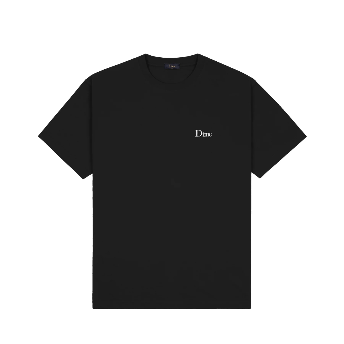 Dime Small Logo T-Shirt - Black