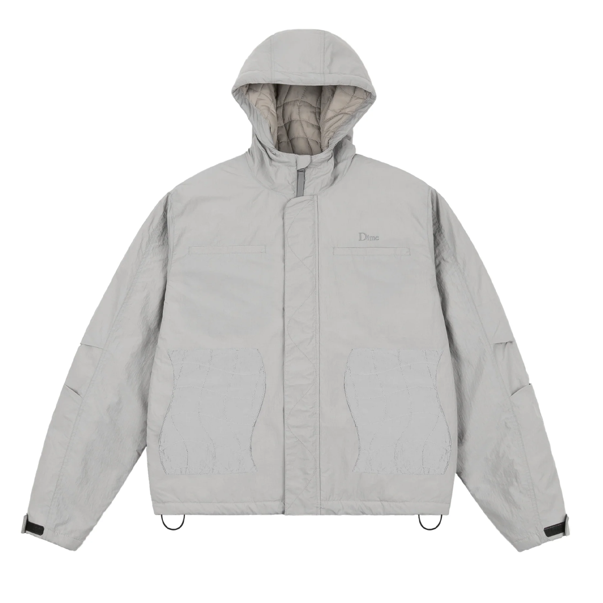 Dime Plein-Air Jacket - Light Grey - Directive Boardshop