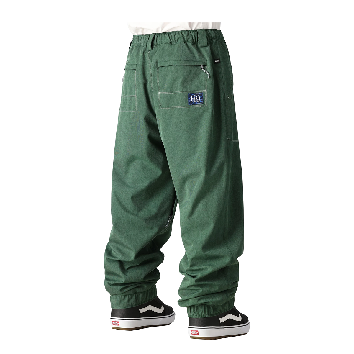 686 Dojo Snow Pant - Forest Green Denim