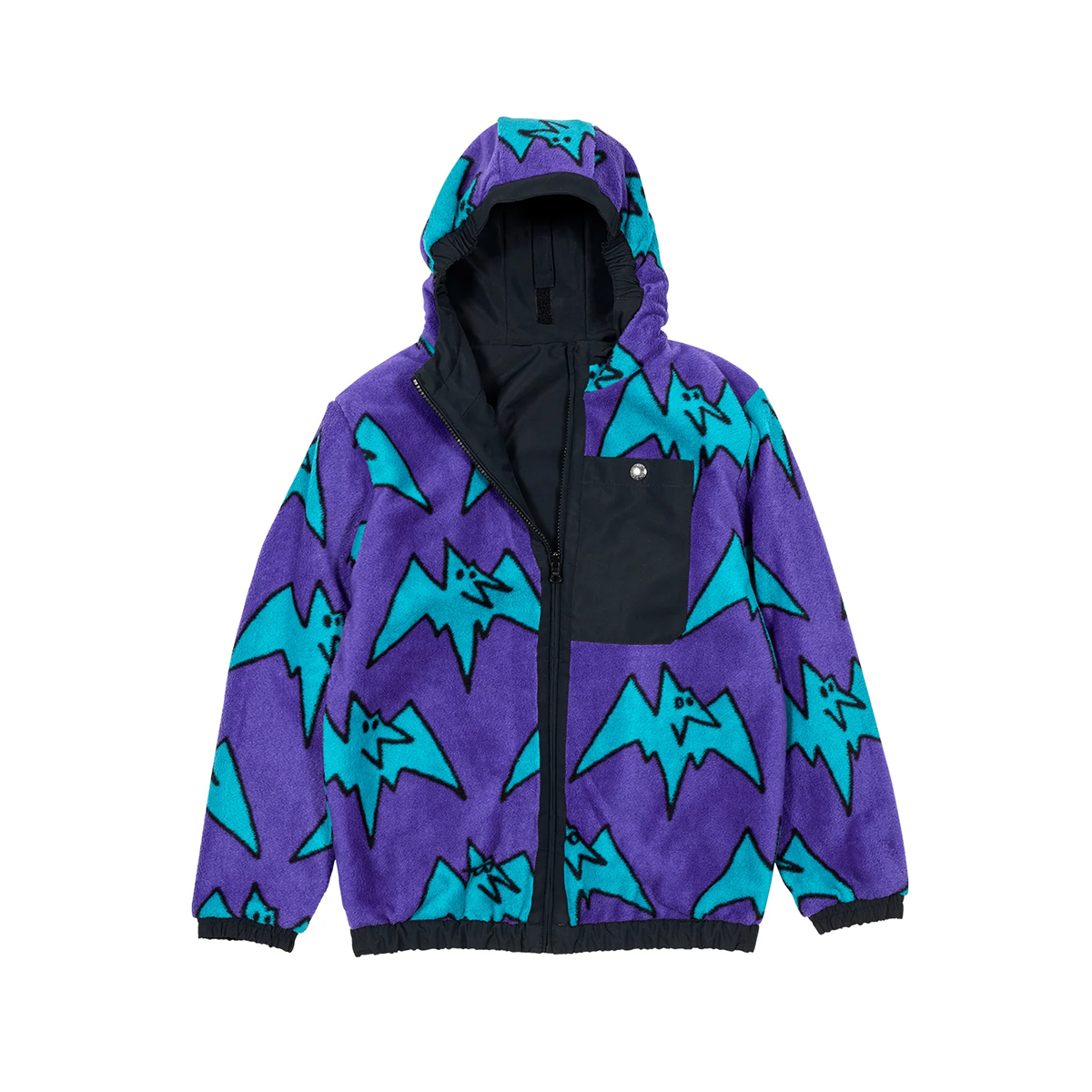 Airblaster Youth 2025 Double Puffling Jacket - Big Terry Purps