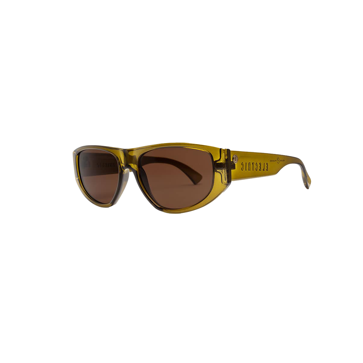 Electric Stanton Sunglasses - Gloss Olive/ Bronze Polarized