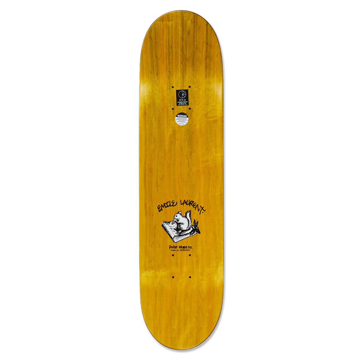 Polar Emile Laurent Burnside 2084 Skate Deck - Assorted Sizes