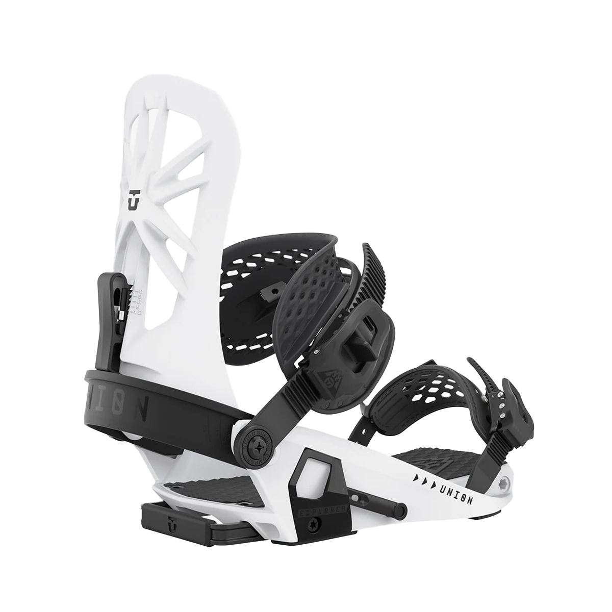 Union 2025 Explorer Splitboard Bindings - White