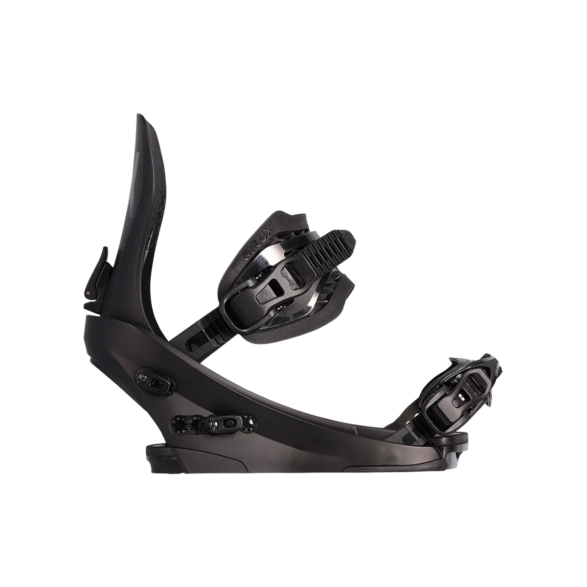 Flux 2024 CV Snowboard Bindings - Black - Directive Boardshop