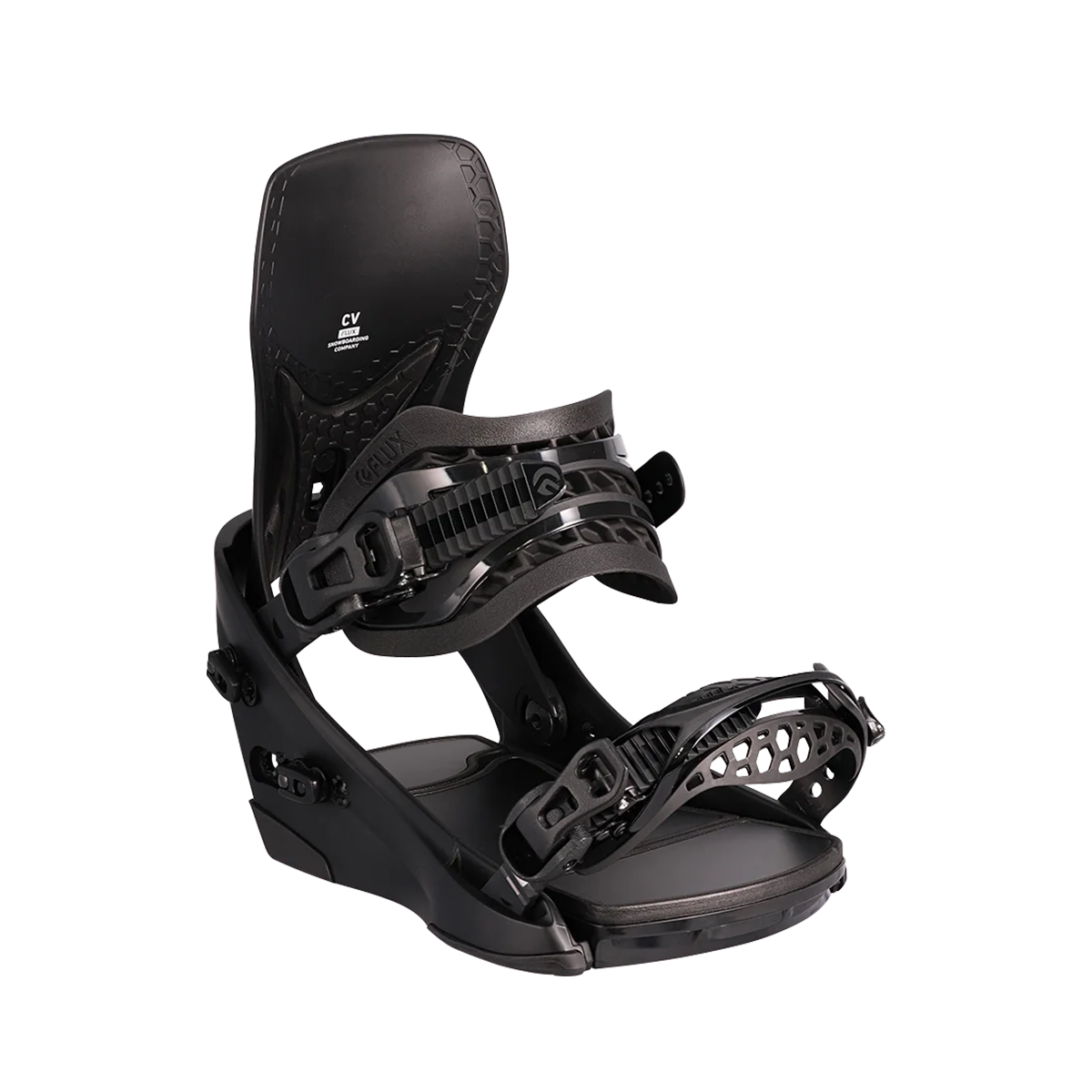 Flux 2025 CV Snowboard Bindings - Black