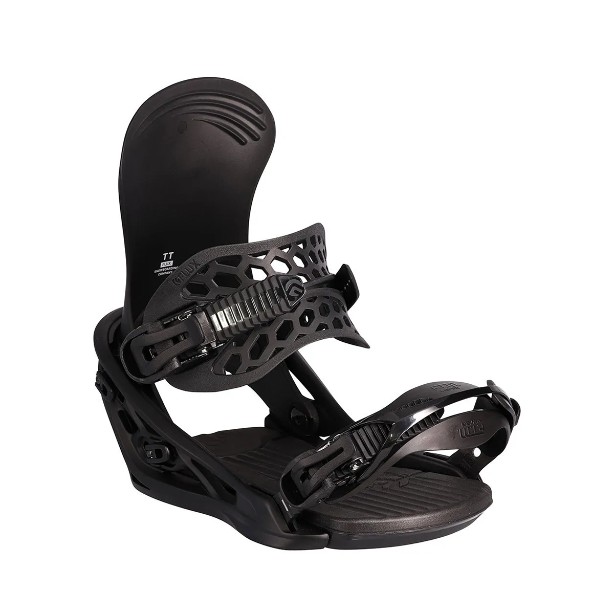 Flux 2025 TT Snowboard Bindings - Black