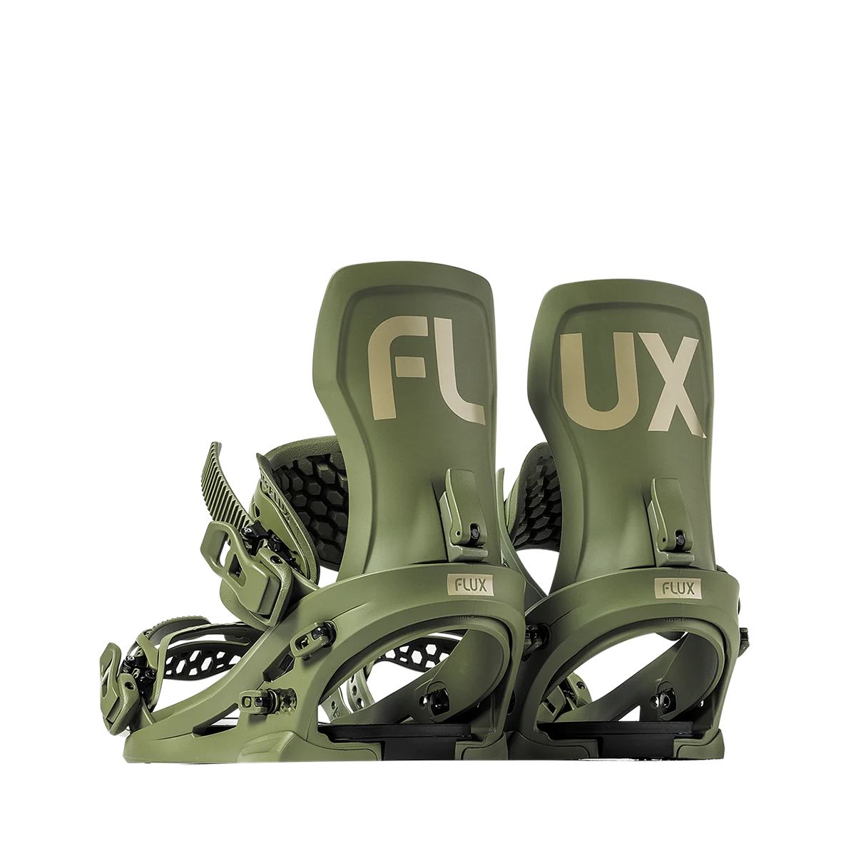 Flux 2025 XF Snowboard Bindings - Olive