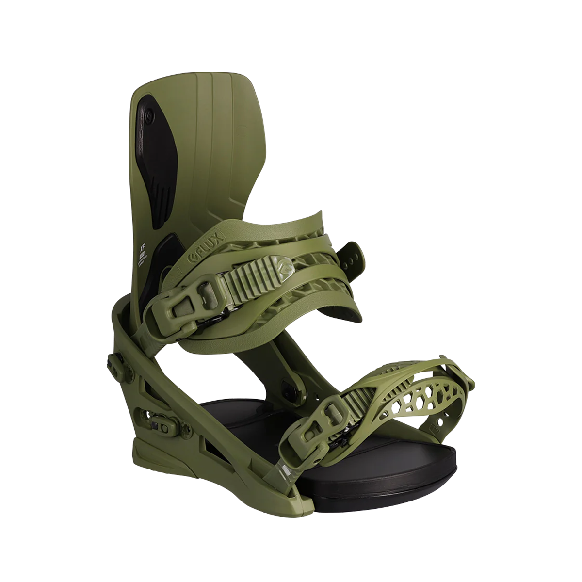 Flux 2025 XF Snowboard Bindings - Olive