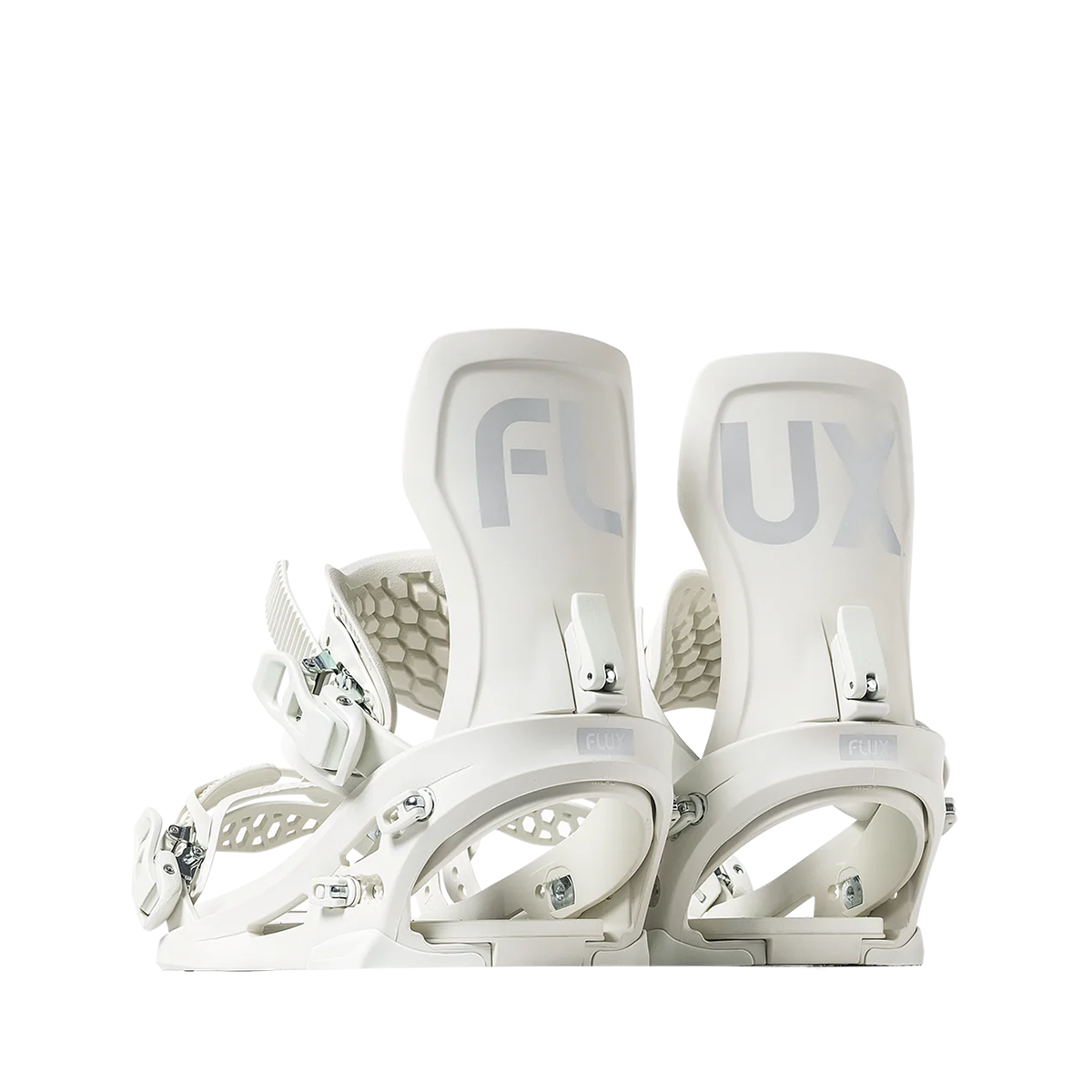 Flux 2025 XF Snowboard Bindings - Off White