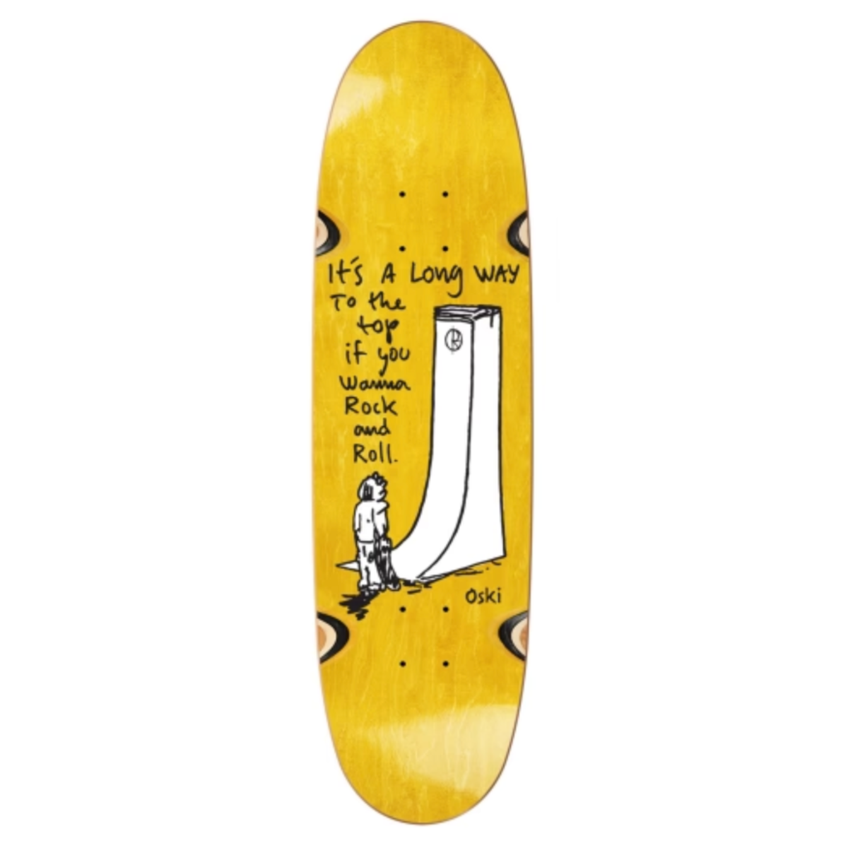 Polar Oskar Rozenberg Rock & Roll Skate Deck - Assorted Sizes