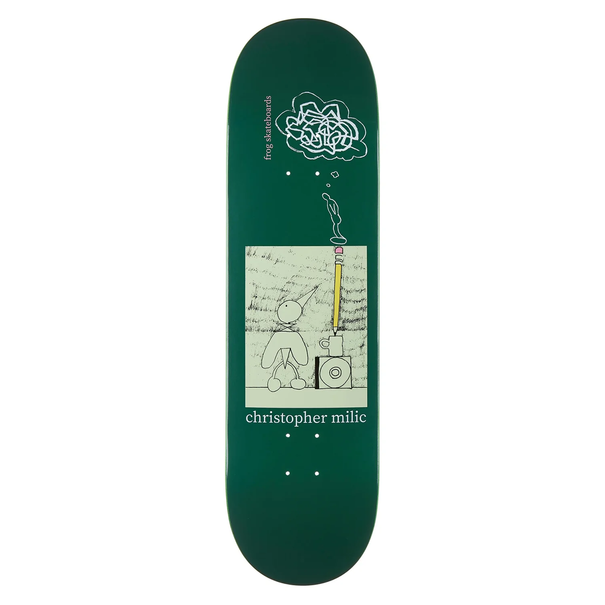 Frog Creative Block Chris Milic Skate Deck - 8.6