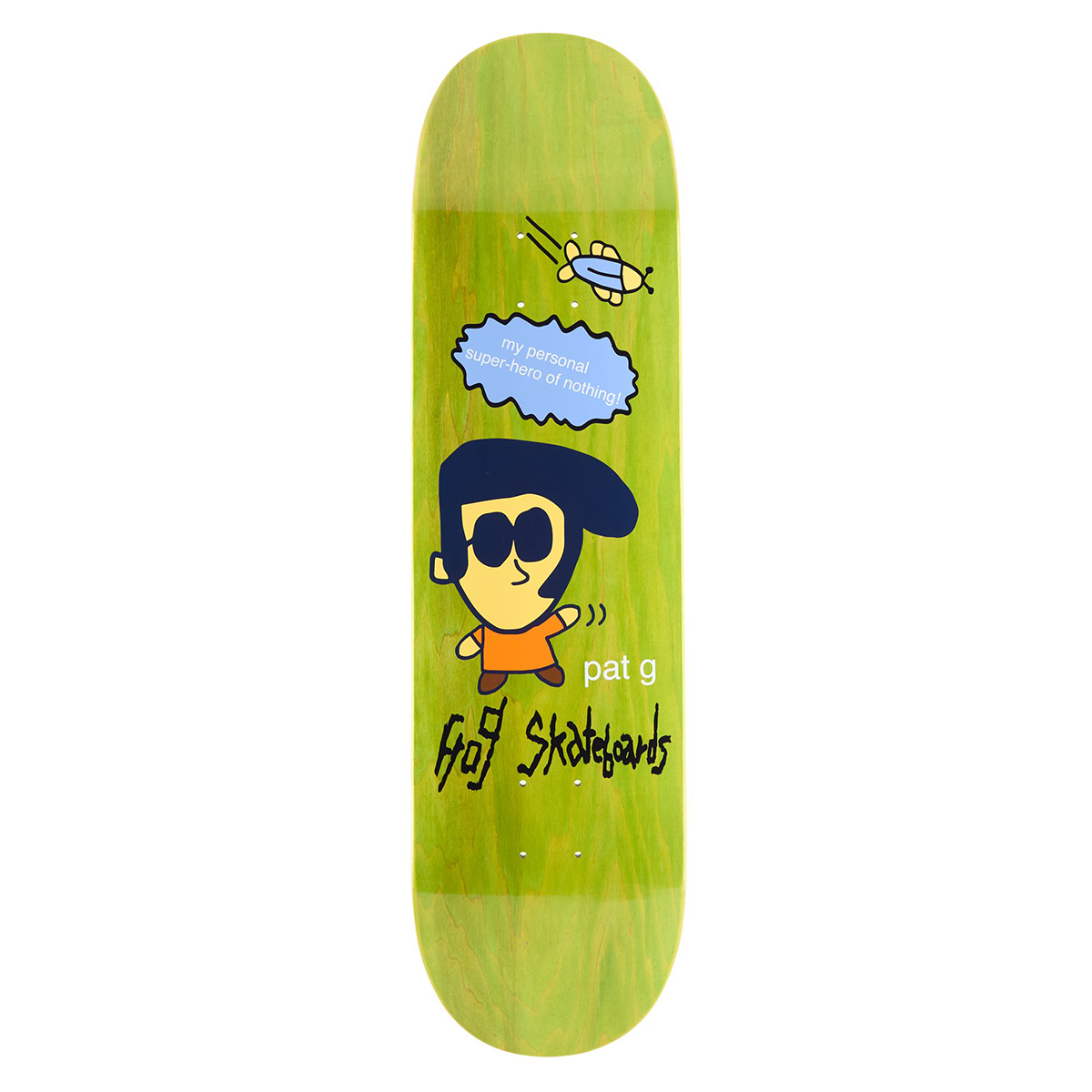 Frog Pat G Super Hero Skate Deck - Assorted Sizes