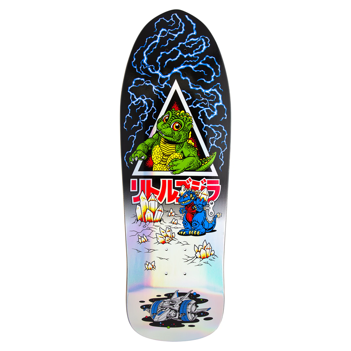 Santa Cruz x Godzilla Jr. Natas Skate Deck - 9.89