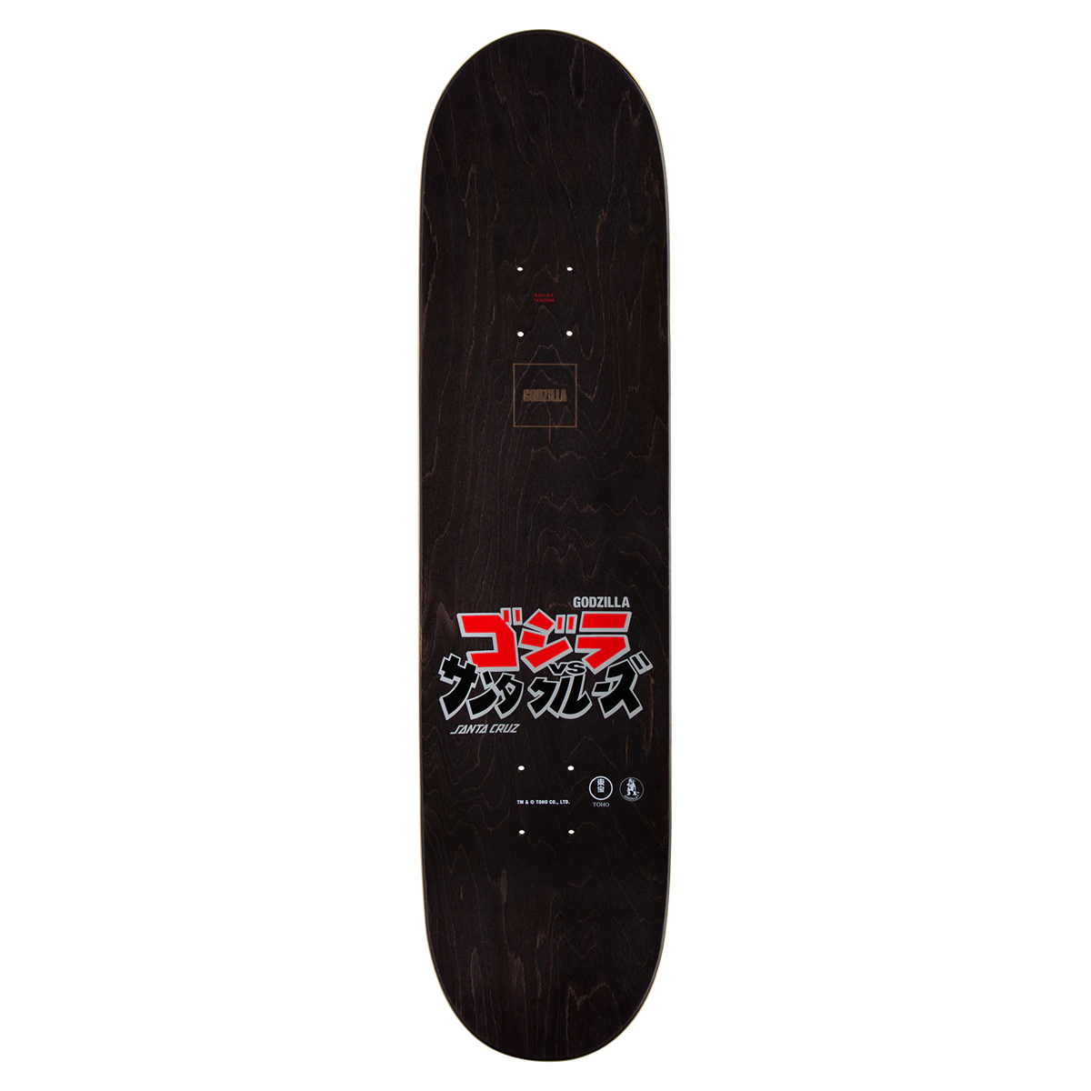 Santa Cruz x Godzilla O'Brien Reaper Skate Deck - 8.25