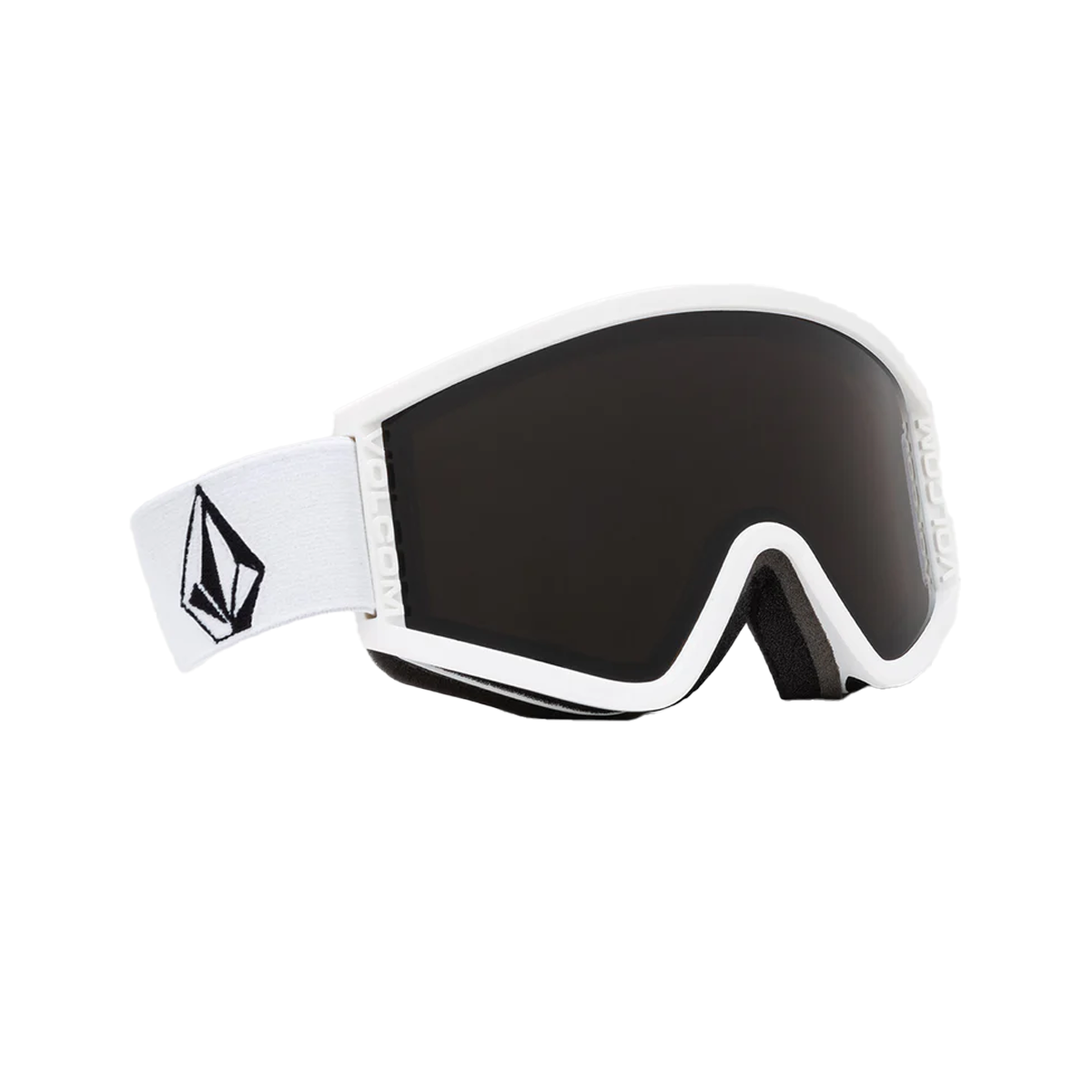 Volcom Hijinx Snow Goggles - Matte White / Light Bronze