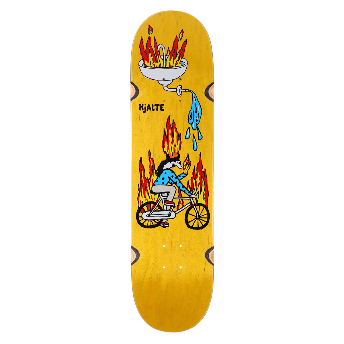 Polar Hjalte Halberg Fire Ride Skate Deck - 8.25