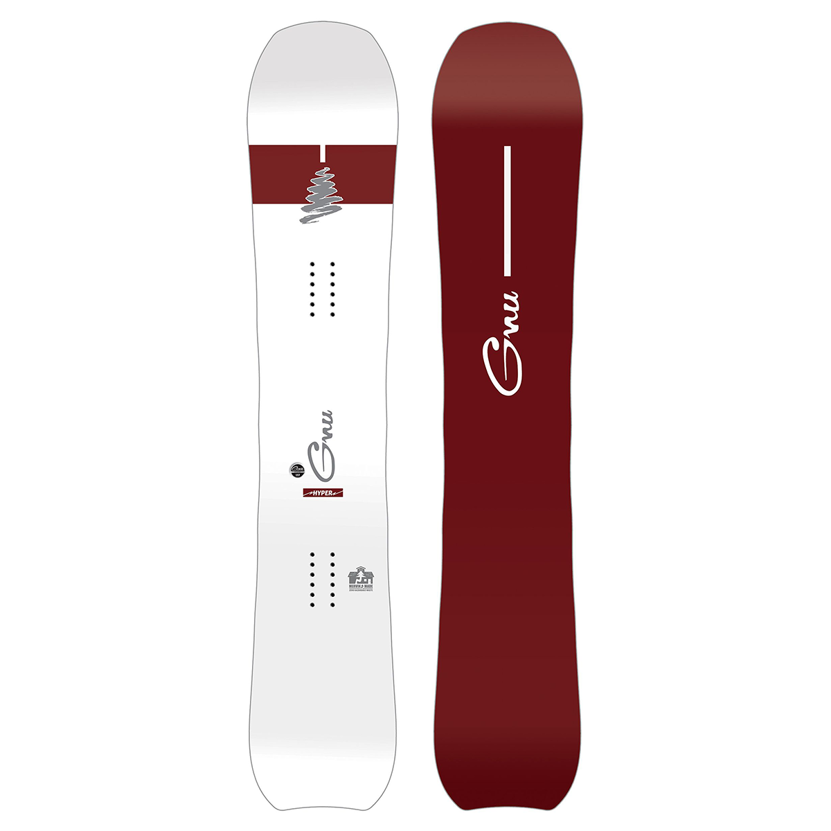 GNU 2025 Hyper Snowboard - Assorted Sizes