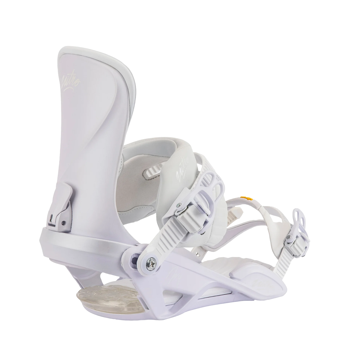 Nitro Women's 2024 Ivy Snowboard Bindings - White/Pearl