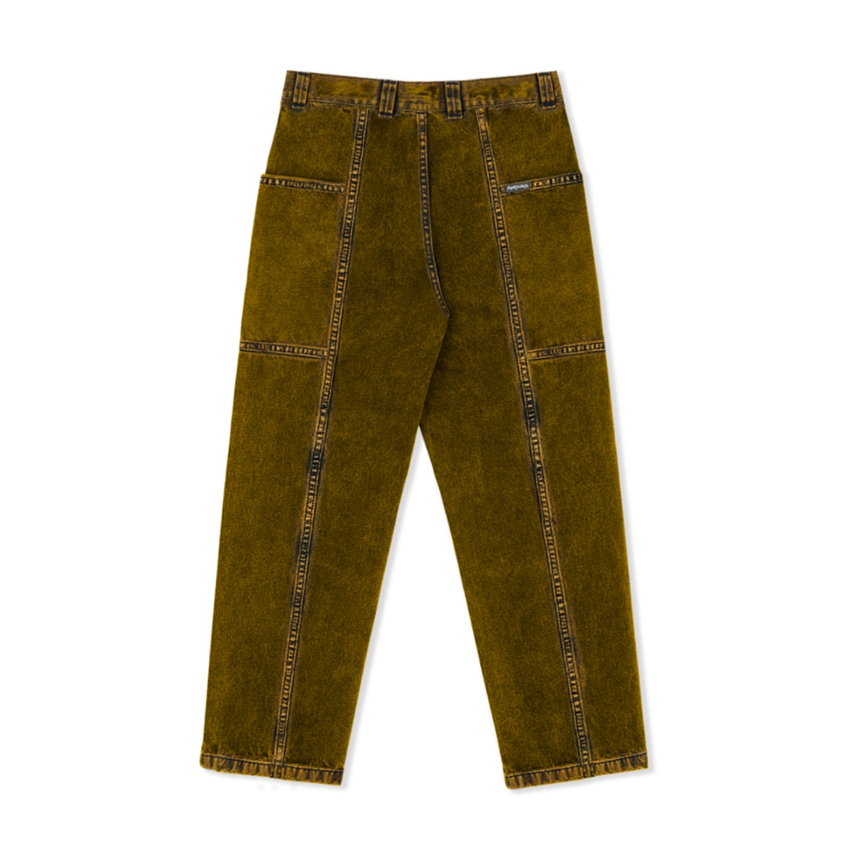 Polar Jiro Pants - Yellow Black