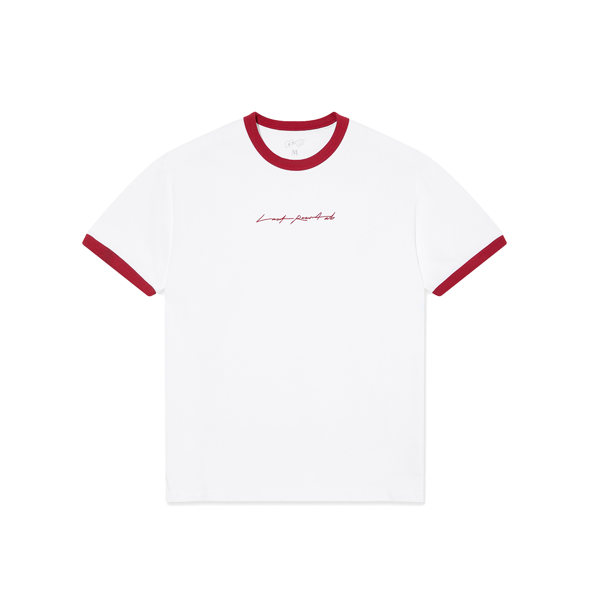 Last Resort AB Signature Ringer Tee White / Ole Red