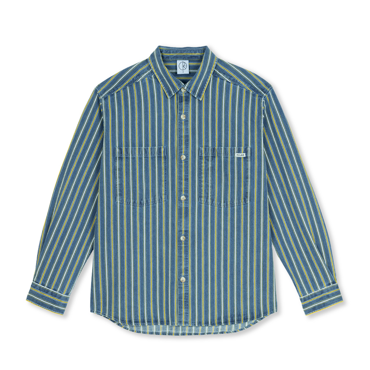 Polar Denim Mike Shirt - Blue / Yellow