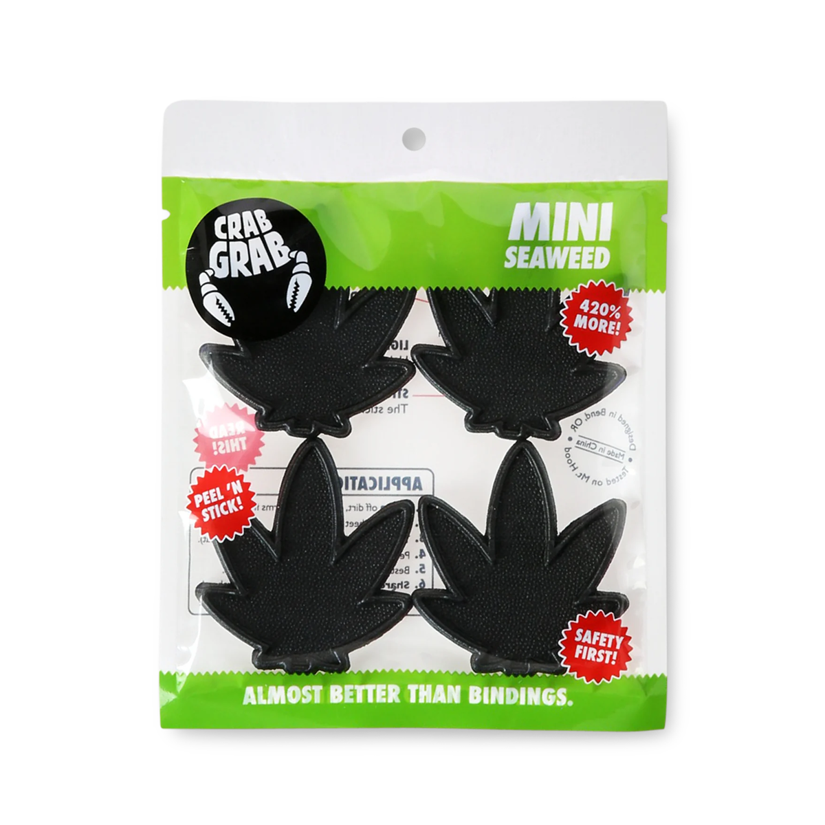 Crab Grab Mini Seaweed Stomp Pad - Black