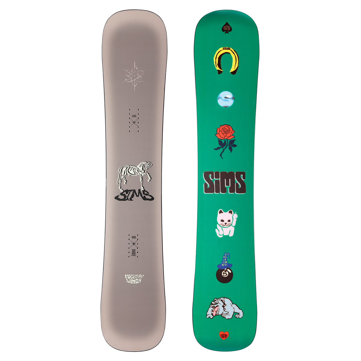 Sims 2025 Mystery Lunch Snowboard - Assorted Sizes