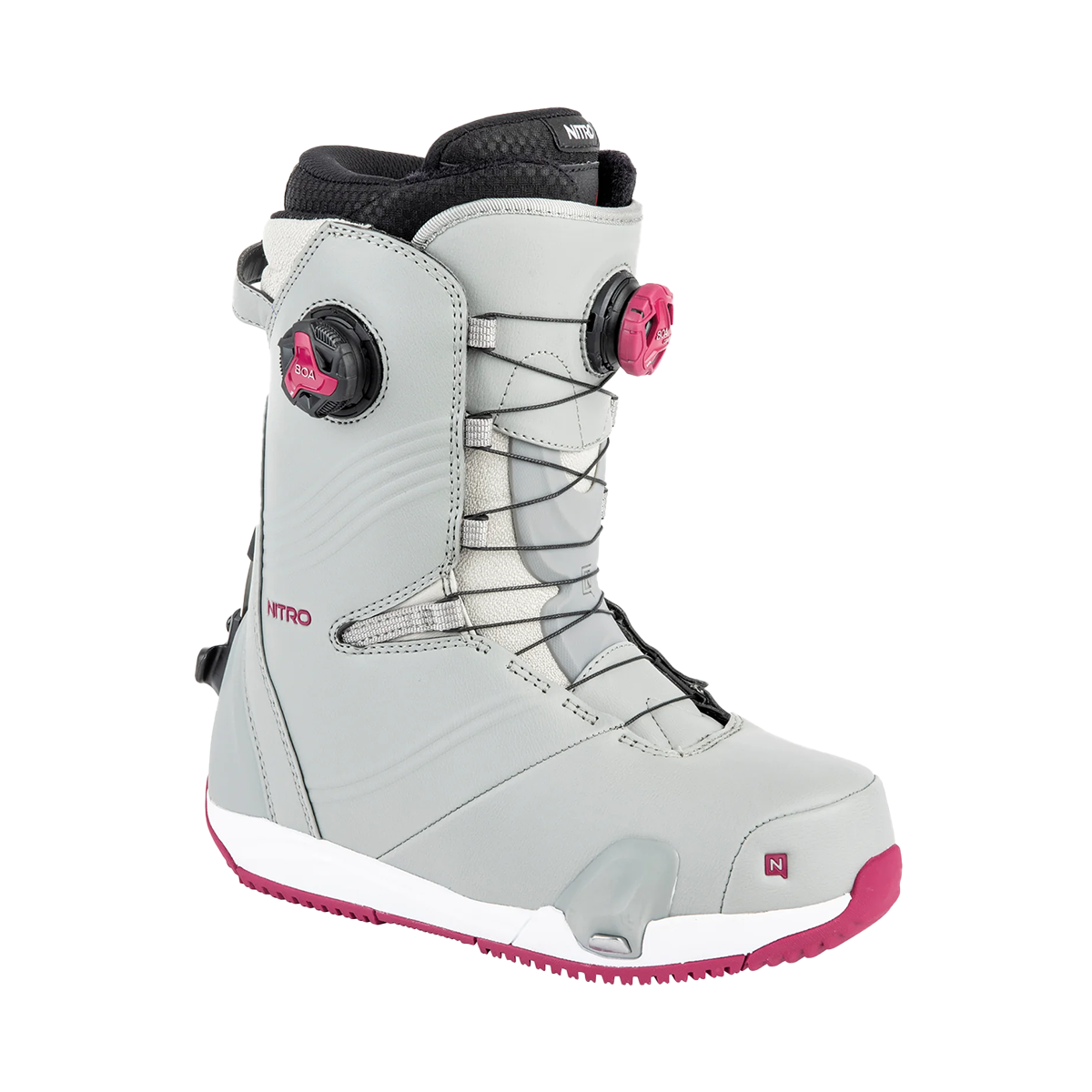 Nitro Women's 2024 Dynasty BOA Snowboard Boot - Iron Wine