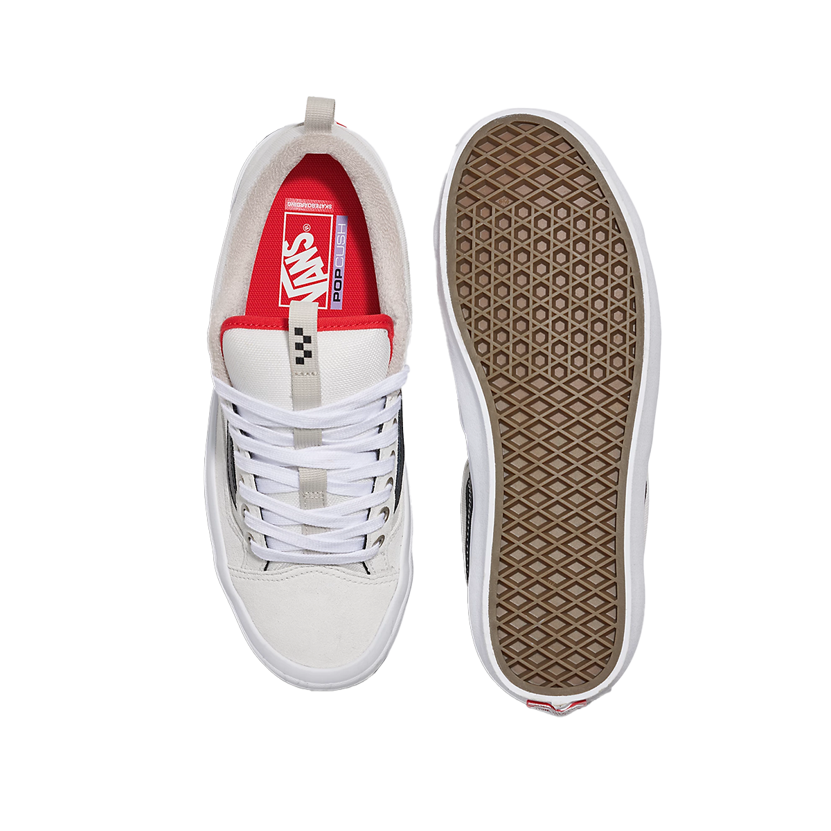 Vans Skate Old Skool 36+ Shoes - White / Black