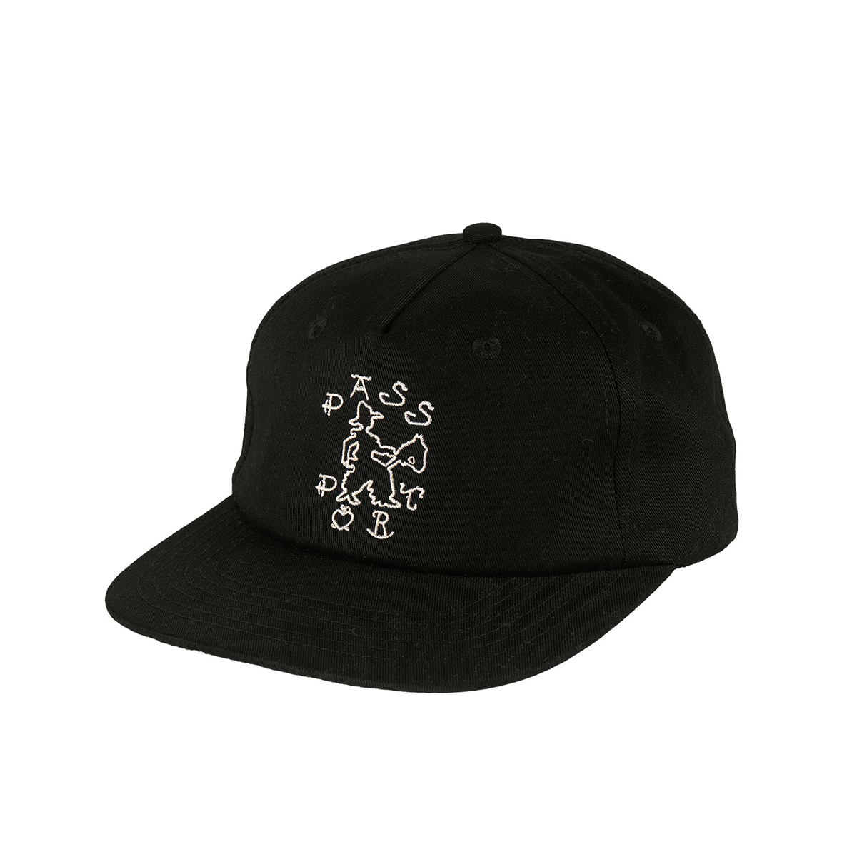 Passport Cowpoke Workers Cap - Black