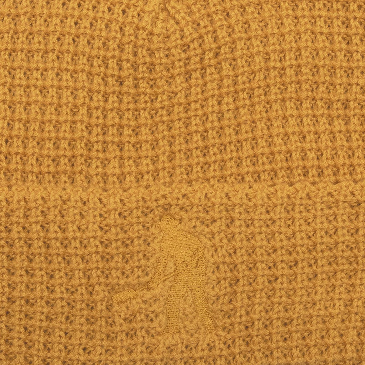 Passport Organic Waffle Knit Beanie - Marigold