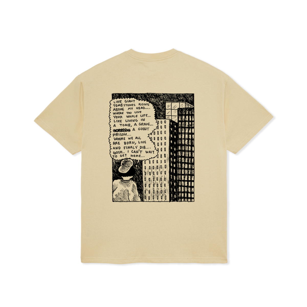 Polar Home Sweet Home T-Shirt - Oatmeal