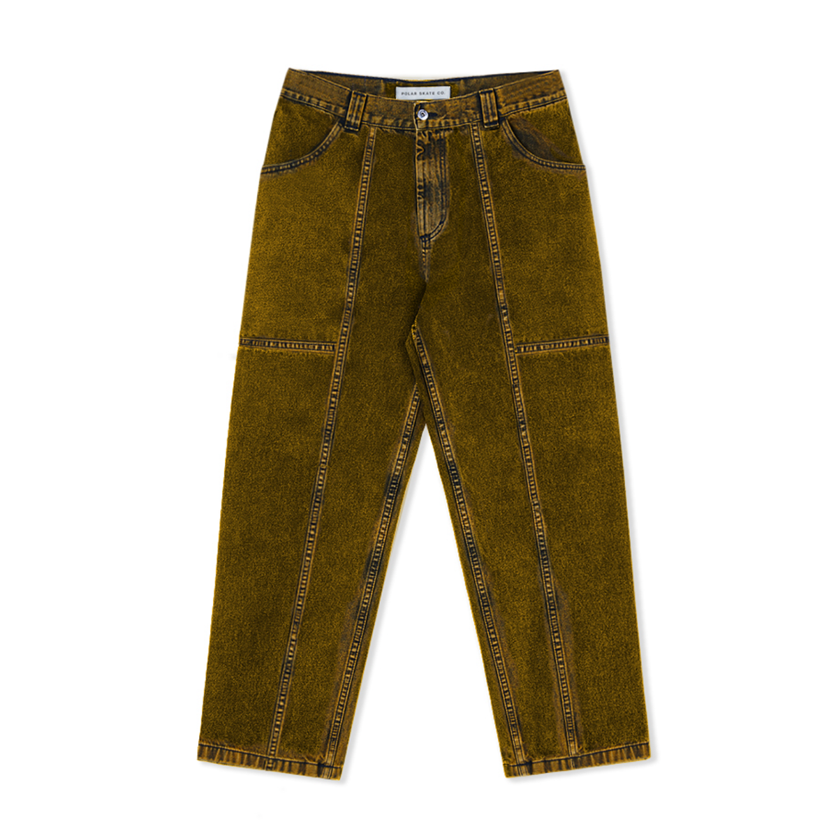 Polar Jiro Pants - Yellow Black