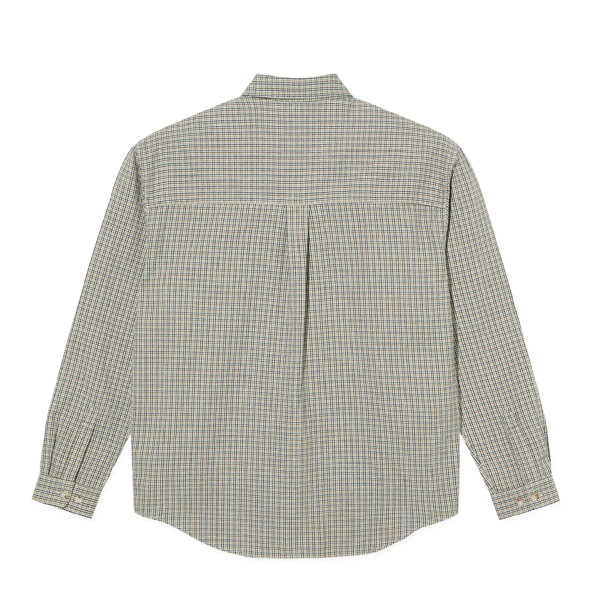 Polar Mitchell LS Button Up Shirt - Creme Check