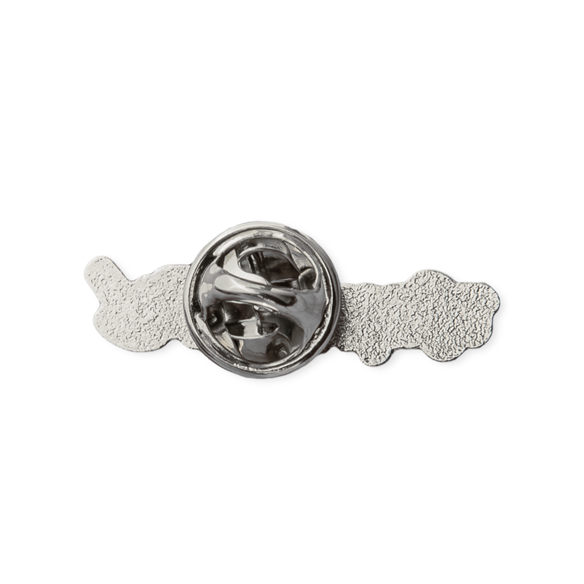 Polar Surf Logo Pin - Silver / Black