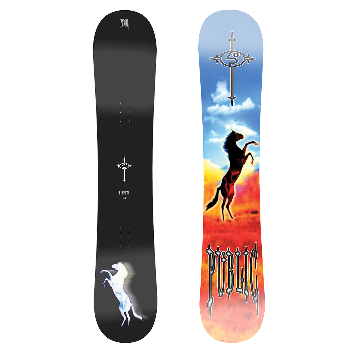 Public 2025 Dispute Snowboard - Assorted Sizes