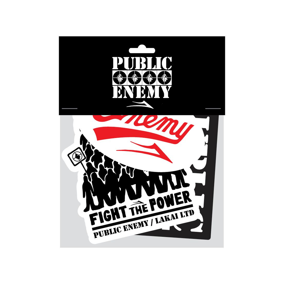 Lakai x Public Enemy Sticker Pack - Multi