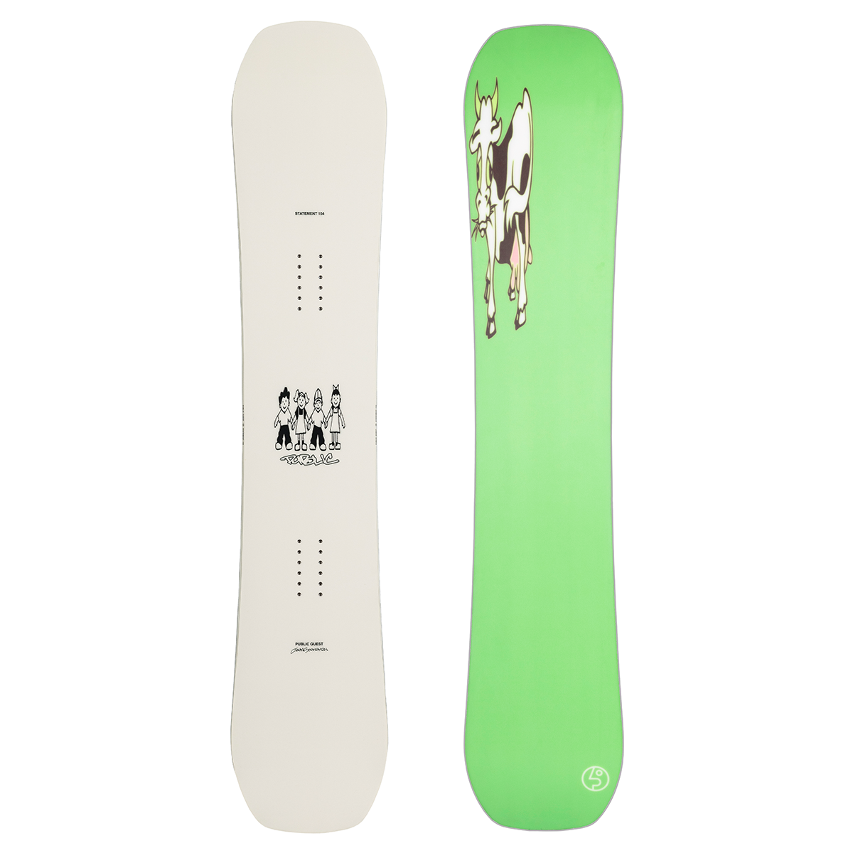 Public 2025 Guest Statement Snowboard - 154