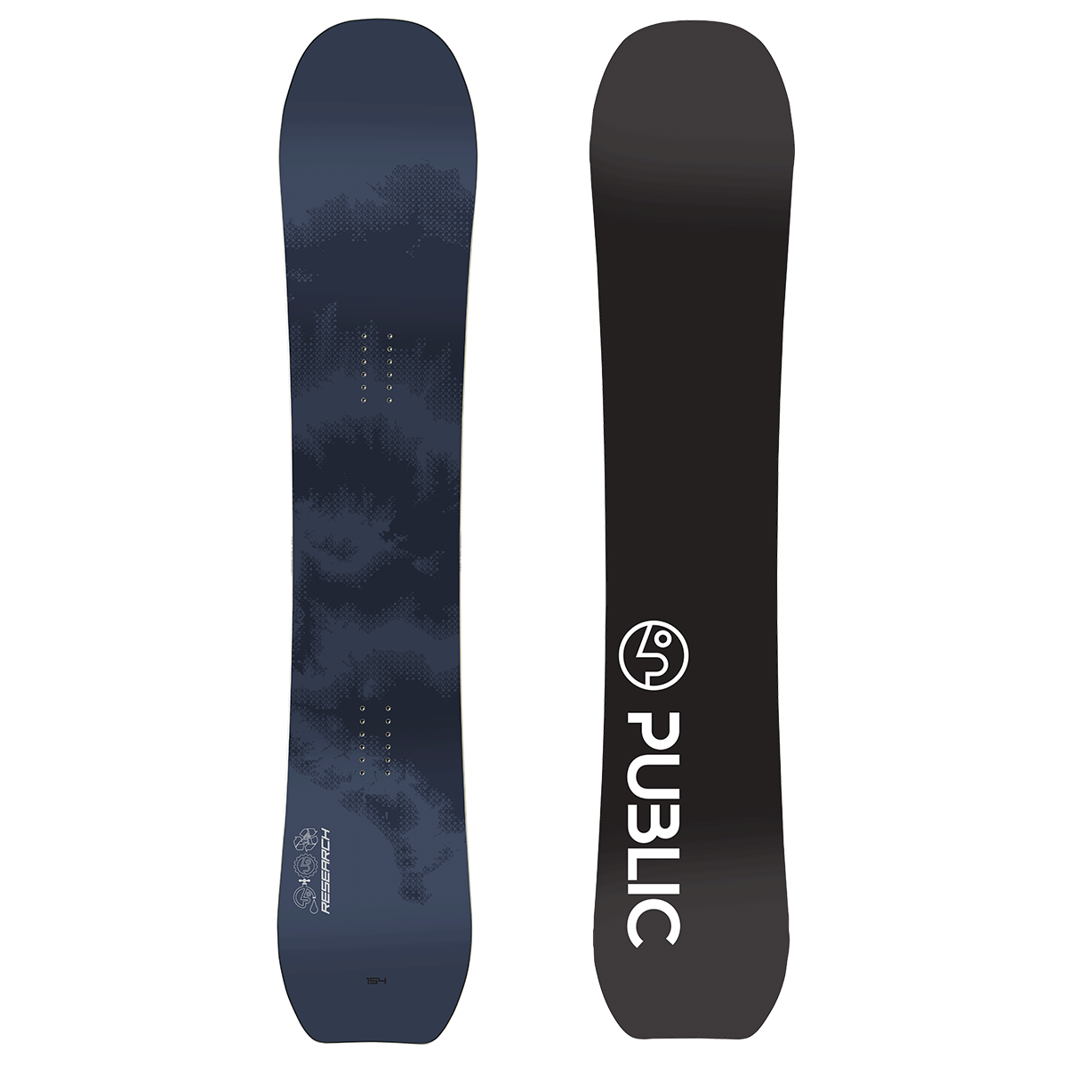 Public 2025 Research Snowboard - Assorted Sizes