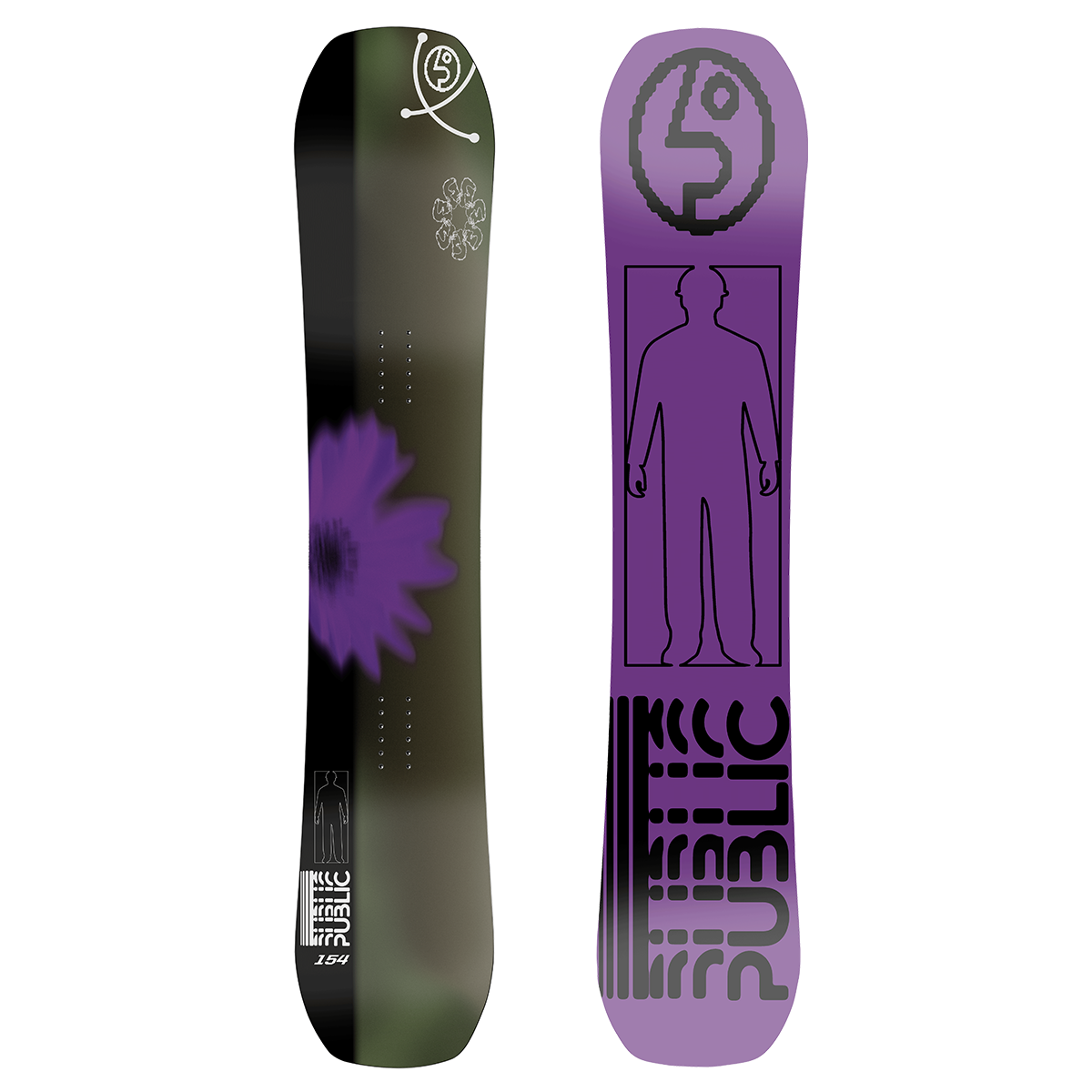 Public 2025 Statement Snowboard - Assorted Sizes