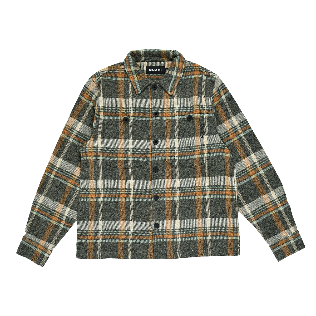 Quasi Naomi Long Sleeve Button up Shirt - Harvest