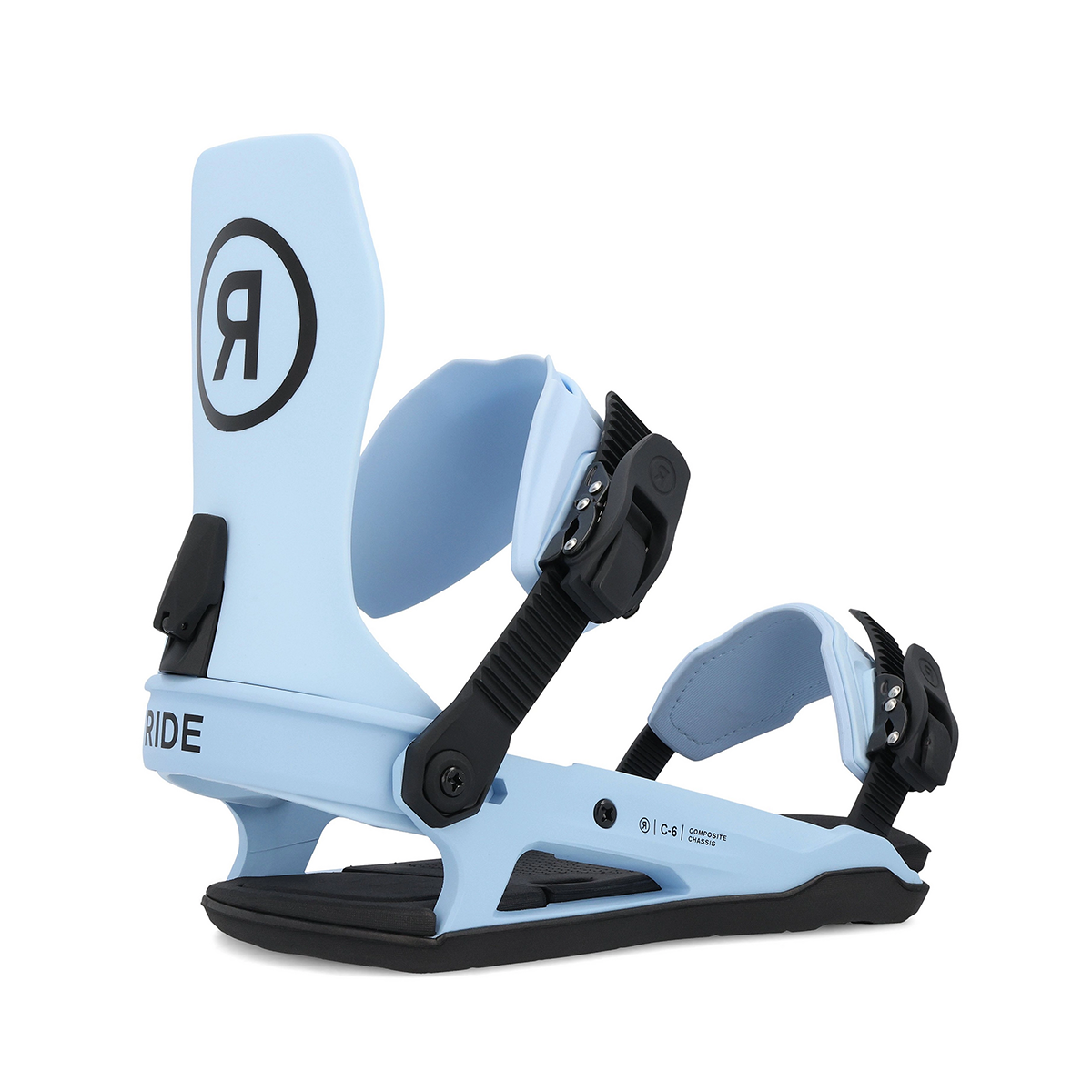 Ride 2025 C-6 Snowboard Bindings - Cloud