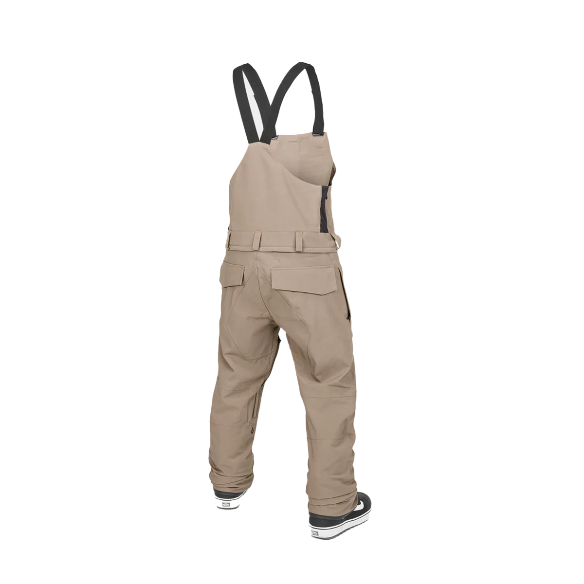 Volcom Roan Bib Overall - Chestnut Brown