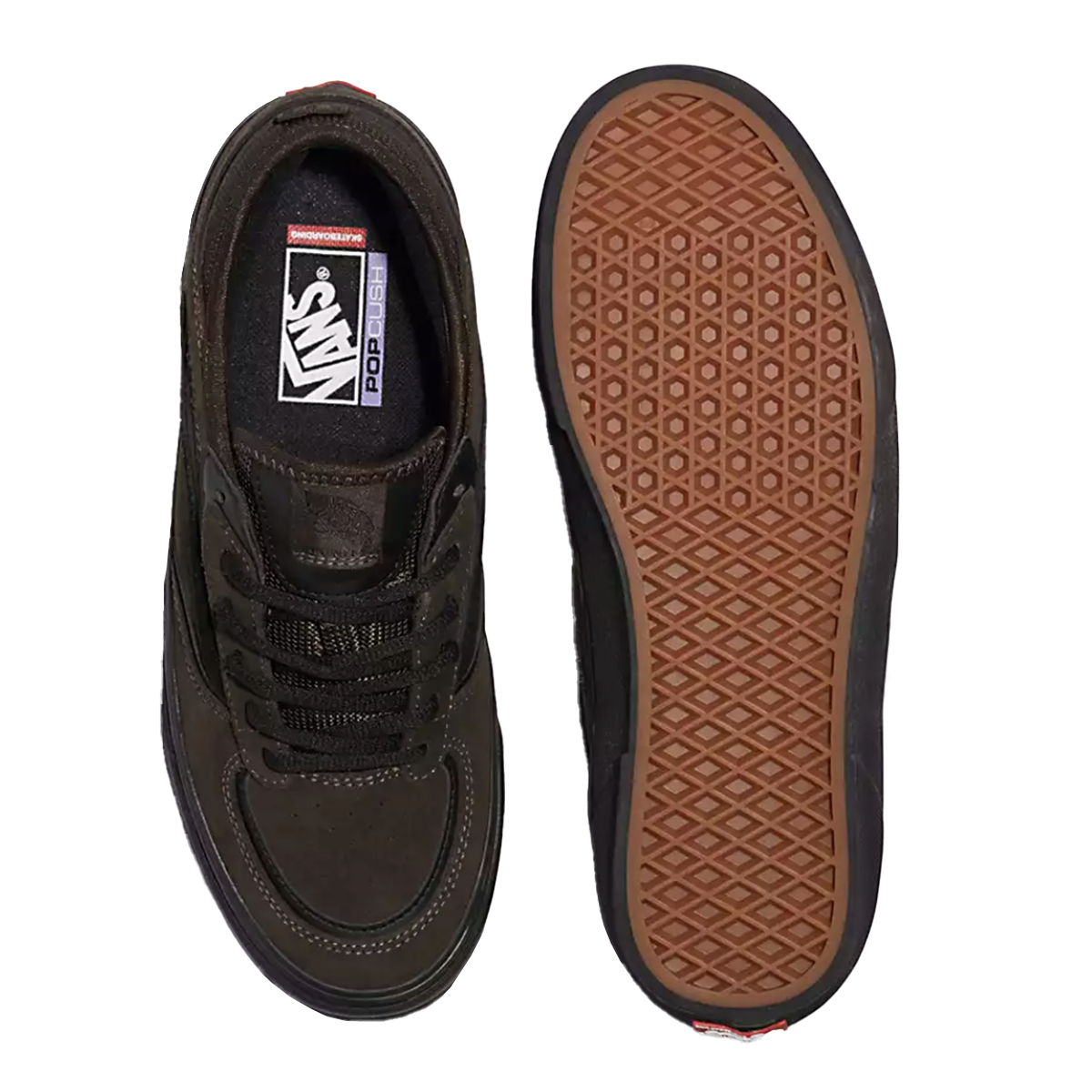 Vans Skate Rowley Shoe - Chocolate/Black