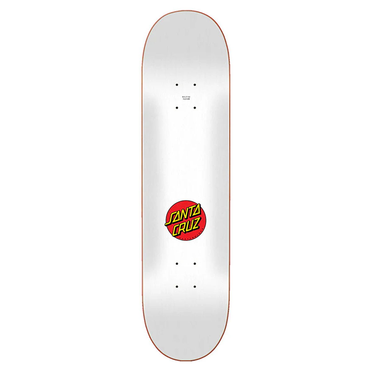 Santa Cruz Classic Dot Skate Deck - 8.0