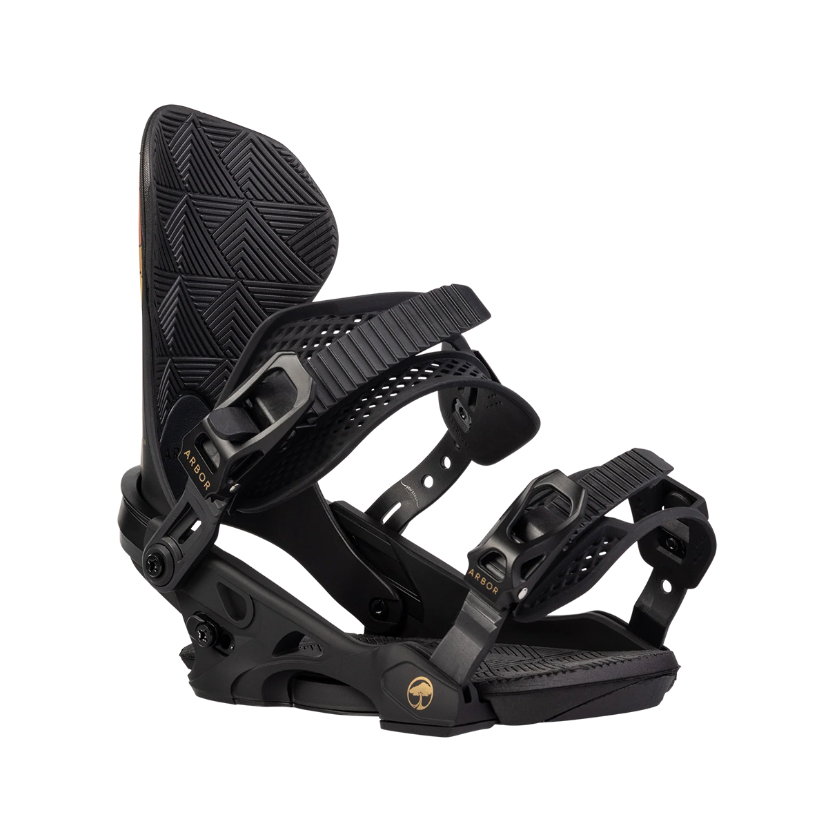 Arbor Women's 2025 Sequoia Snowboard Bindings - Black / Hillary Jane