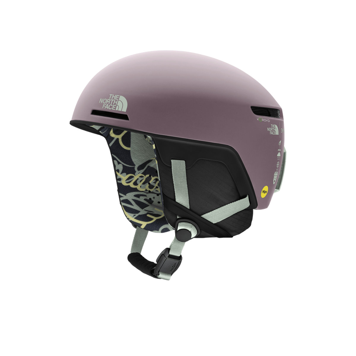 Smith x TNF Code Mips Snow Helmet - Matte TNF Fawn Grey