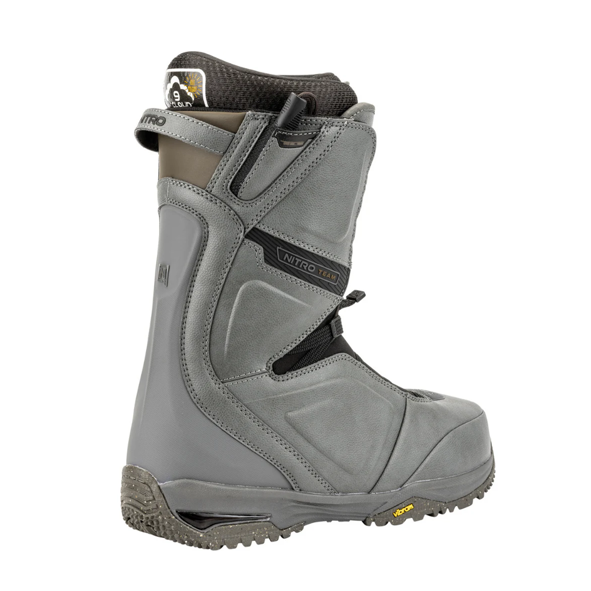 Nitro 2025 Team TLS Snowboard Boots - Charcoal