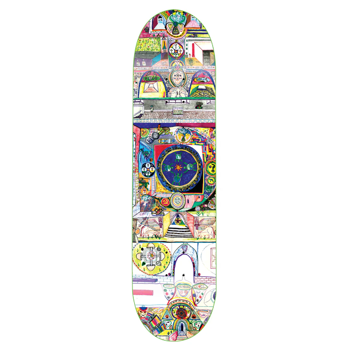 Turtle Island Mind Expansion Valleys Skate Deck - 8.0